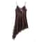 Womens Lace Asymmetrical Dress Sexy Summer Suspender Dress Fashionable New Temperament Evening Wear 3