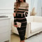 Striped Bodycon Dress Fall Holiday Vestido Long Sleeve Knit Office Lady Elegant Dress 7