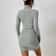 Bodycon Sheath Mini Dress for Women, Autumn Winter Knitted Dress, Long Sleeves Turtleneck Party Look