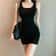 Summer Women Casual Sheath Dress Lady Spaghetti Strap Sleeveless Sexy Stretch Slim Dress Vestidos 5