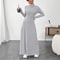 Turtleneck Vintage Dress Women, Autumn Winter Solid Casual Street Vestidos Fashion