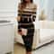 Fall Holiday Streetwear Dress Striped Bodycon Knit Office Long Sleeve