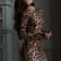 Fashion Leopard Bodycon Sheath, Slim Female Bodycon Robes Vestidos
