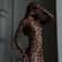 Fashion Leopard Bodycon Sheath, Slim Female Bodycon Robes Vestidos