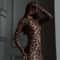 Fashion Leopard Bodycon Sheath, Slim Female Bodycon Robes Vestidos