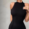 Sexy Womens Sleeveless Mini Bodycon Dress Cutout Tank Beach Party Dress 3