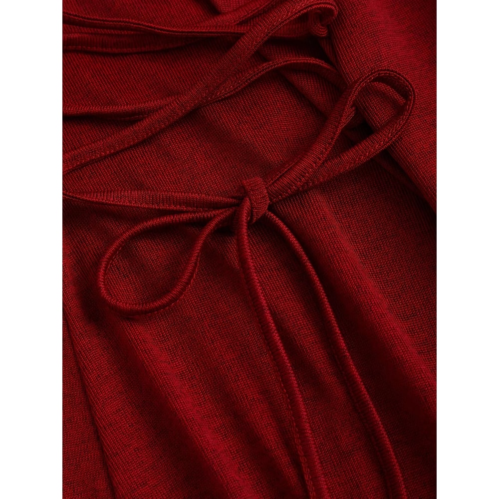 Autumn and Winter Vintage Long Hooded Dress for Women – European and American Fashion