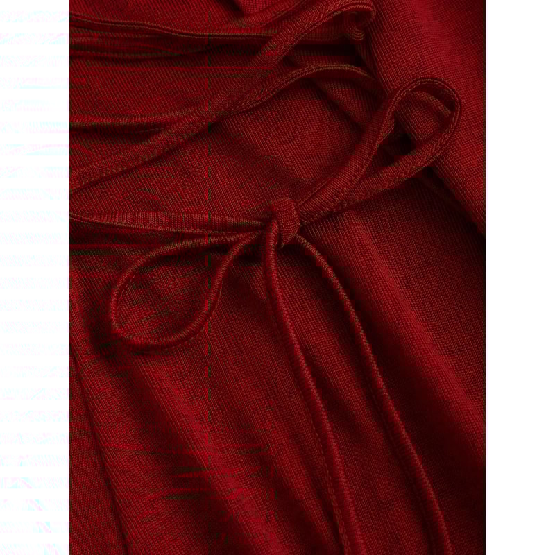 Autumn and Winter Vintage Long Hooded Dress for Women – European and American Fashion