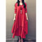 Comfy Loose Long Sleeve Robe, Mori Girl Style Dress for Women, Casual Plus Size Long Skirt