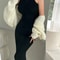 Elegant Dresses for Evening Party Ladies with Elastic Hip Wrap