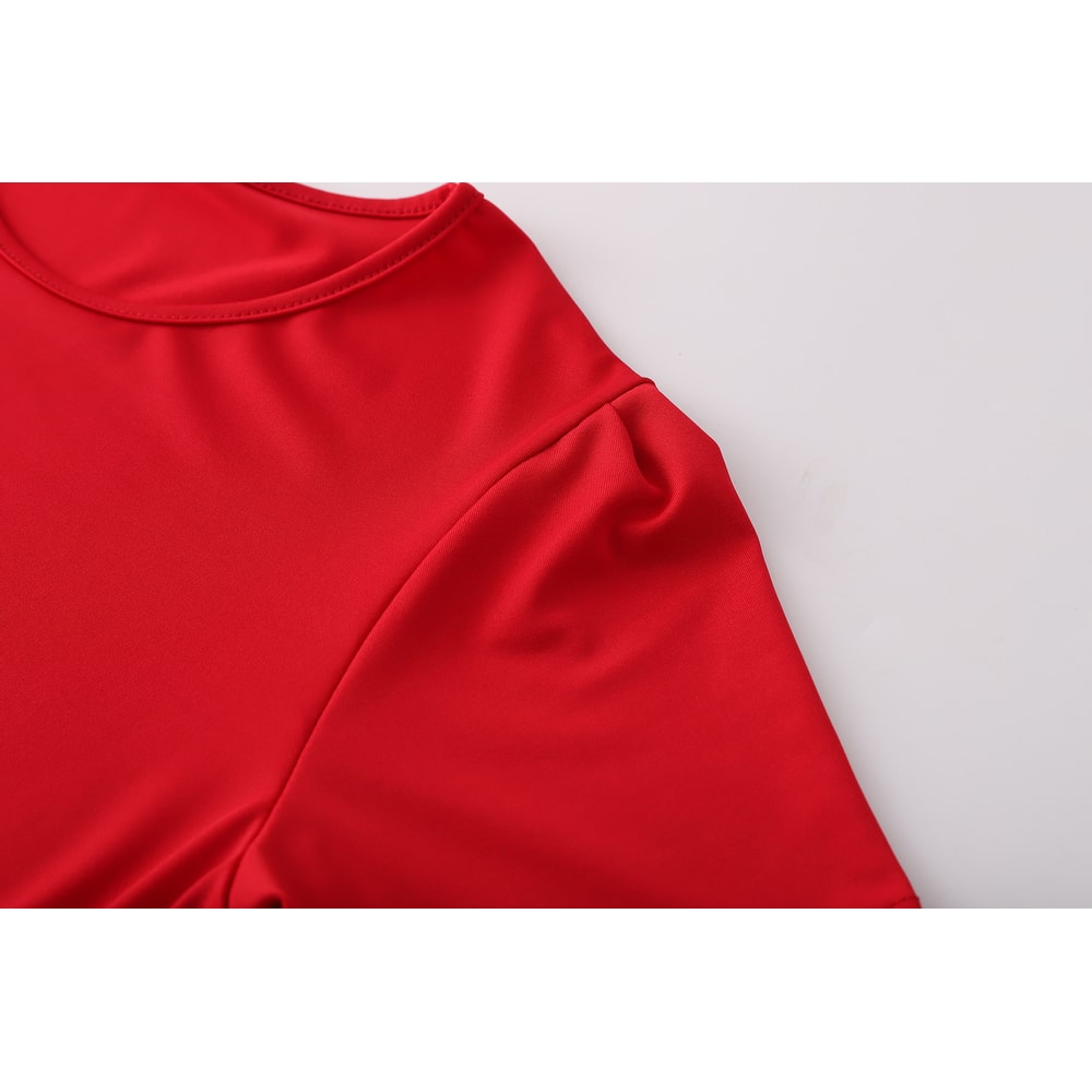 Long Dresses Autumn Flower Color Matching Dresses Womens Clothing 3