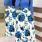 Long Dresses Autumn Flower Color Matching Dresses Womens Clothing 10