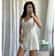 Sequin Mini Dress Woman Sexy Slip Party Dresses For Women Summer Backless Womens Dress Straps Beach 0