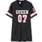 VNeck Queen Letters Print Dress Short Sleeve Basketball Sporty Style Sexy Loose Female Clothing Str 5