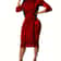Fashion Women Spring Fall Elegant Dress Long Sleeve Sexy Mini Bandage Dresses Letter Print Midi Dre 4