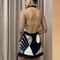 Sexy A-Line Dress Women Fashion Halter Lace-Up Backless V-neck Slim Sheath Sleeveless Club Print Bodycon Vestidos Robe