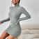 Women Dresses Elegant Party Autumn Winter Mini Dresses Sexy Sheath Turtleneck Long Sleeves Knitted 2