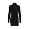 Women Dresses Elegant Party Autumn Winter Mini Dresses Sexy Sheath Turtleneck Long Sleeves Knitted 4