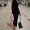 Fashion Turtleneck Long Sleeves Black Sexy Bodycon Maxi Prom Dress, Fall Casual Clothes, Streetwear Party Festival