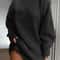 Autumn Solid Long Sleeve Women Turtleneck Sweater Dress, Casual Elegant Mini, Winter Clothes