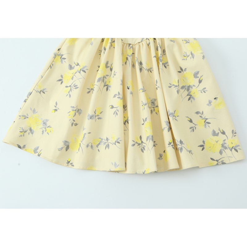 Slim Fit Summer Dress, Women's Elegant Floral Poplin Dress, Hot Girl Style Temperament Strap Short Dress