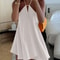 High Street Lady Summer Beach Dress, Elegant Sleeveless Hollow Out Backless Vestidos