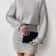 Womens Autumn Winter Fashion, High Neck Knitted Sweater Dress, Casual Solid Loose Long Sleeve, Warm Mid Length Dresses