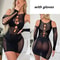 Exotic Beachwear Mini Dress Lace Fishnet Erotic Hot Babydoll Lingerie