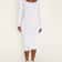 Stretch Winter Dresses Womens Long Sleeve UNeck Bodycon Midi Jumper Dress 0