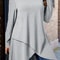 Autumn and Winter New Plus Size Women's Clothing, Daily Casual Loose Long Sleeved Dresses