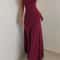 Waist Cinched High Skirt Mid Length Vest Solid Color Long Skirt Jumpsuit European And American Styl 6