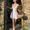 Summer Bodycon Mini Dress for Women Elegant Clothes Birthday Party Vacation