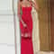 Elegant Sexy Backless Bodycon Maxi Dress For Women Spring Birthday Party Casual Solid Sleeveless 1