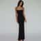 Elegant Sexy Backless Bodycon Maxi Dress For Women Spring Birthday Party Casual Solid Sleeveless 12