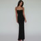 Elegant Sexy Backless Bodycon Maxi Dress For Women Spring Birthday Party Casual Solid Sleeveless 12