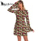 Disco Floral Printed Womens Bohemian Dress Holiday Hippie Outfit Clothes 4