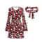 Disco Floral Printed Womens Bohemian Dress Holiday Hippie Outfit Clothes 5