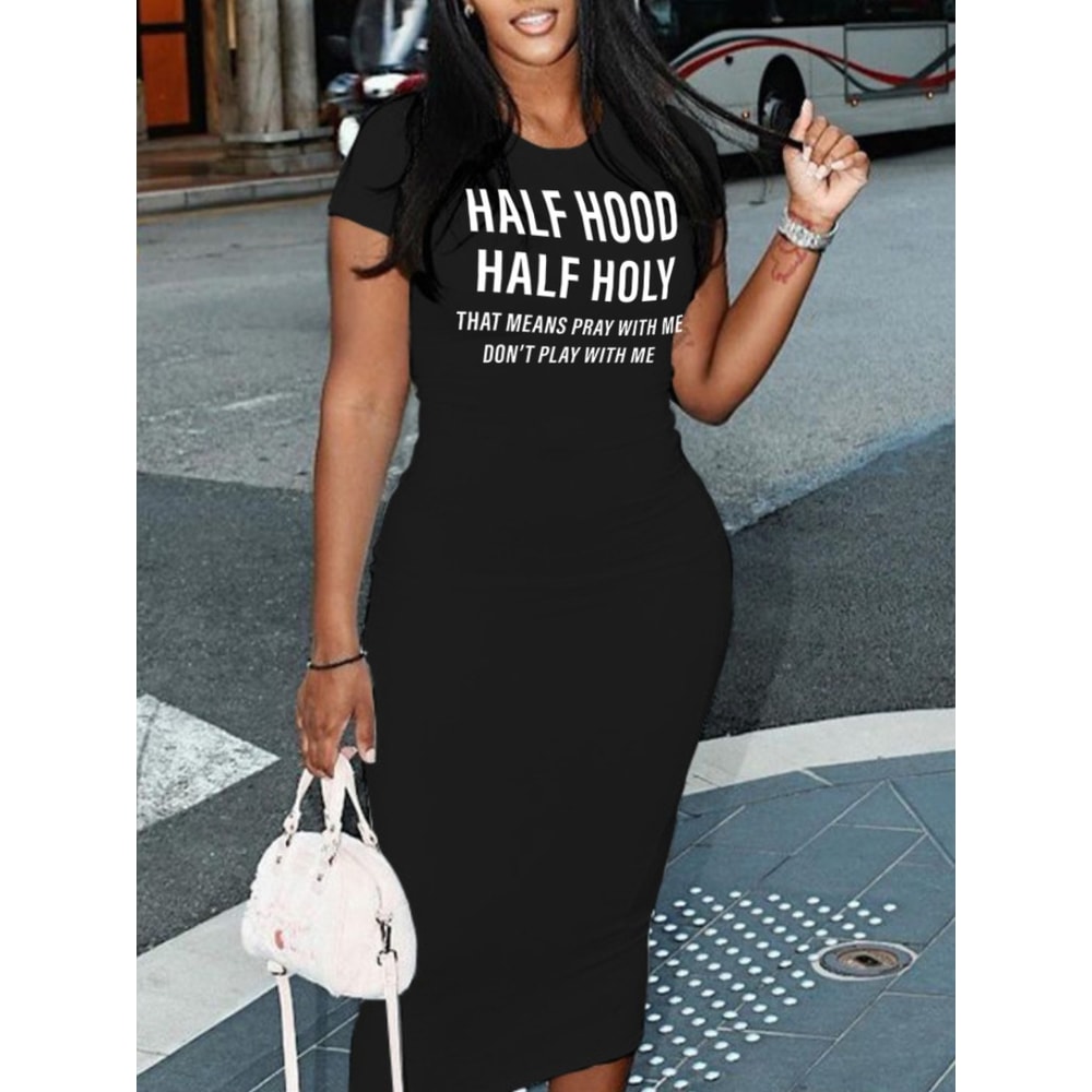 Sexy Womens Summer Short Sleeved Dress Trendy Casual Dress For Every Occasion 4