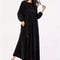 Solid Color Velvet Plus Size Women's A-Line Swing Dress for Autumn and Winter