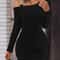 Winter Skinny Knitted Vestidaos Bodycon Dress For Women