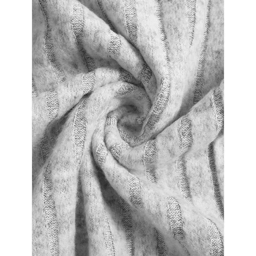 Casual Long Sleeve Scoop Neck Midi Dress Womens Plain Split Thigh Ribbed Bodycon Dress For Fall And 4