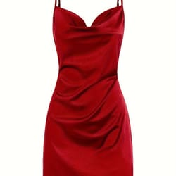 voom satin hip suspender dress, women's dress for parties, elegant satin dress for evening wear, sexy and chic design