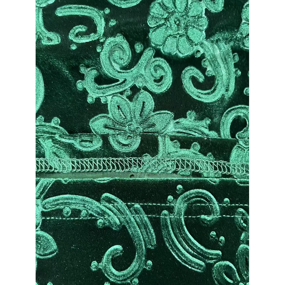 Elegant Plus Size Womens Bohemian Long Sleeve Dress In Korean Fleece Fabric 2