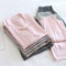 Spring Pajama Sets Men And Womens Cotton Silk Pajamas Long Sleeved Pants Thin Satin Home Clothing P 1