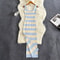 Stripe Summer Elastic Split Bodycon Dress, Sexy Beach Vacation Sundress, Women Casual Slim Pencil, Maxi Long Dress, Warm