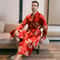 Silk Mens Pajama Oversized Long Sleeved Bathrobe Ice Silk Spring Autumn Home Clothing For Summer 4