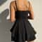 Slim Suspender Strap Sexy Dress Solid Ruffles Romper Summer Casual Threaded Slip Playsuits For Wome 5
