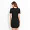 Summer Women Short Sleeve Dresses Ladies Solid Color ONeck Bodycon Stretch Slim Mini Dress For Casu 4
