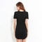 Summer Women Short Sleeve Dresses Ladies Solid Color ONeck Bodycon Stretch Slim Mini Dress For Casu 4