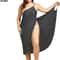 Womens Dress Strap Beach Skirt Veil Covered Wrap Backless Crossover Swimsuit Tank Top Comfortable W 4